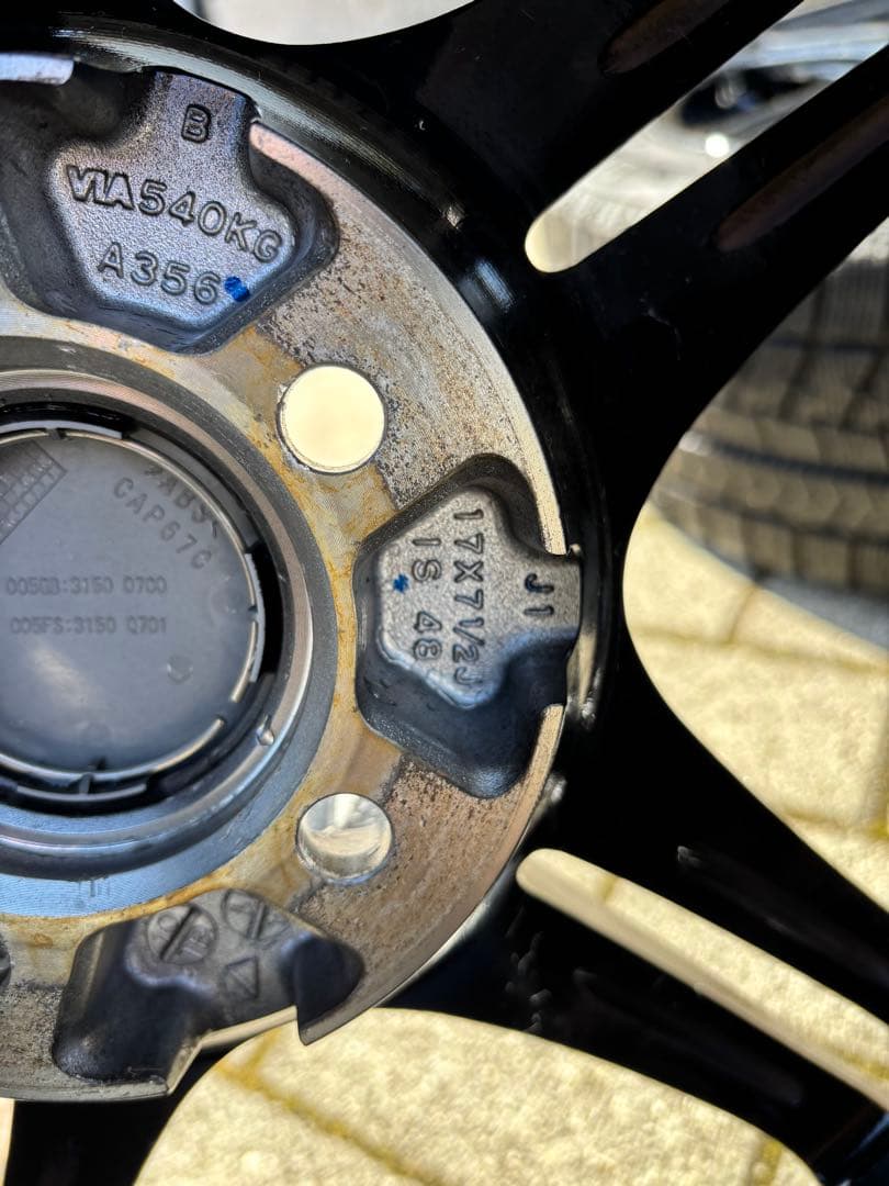 86 zn6 後期 215/45R17 スタッドレスタイヤホイール