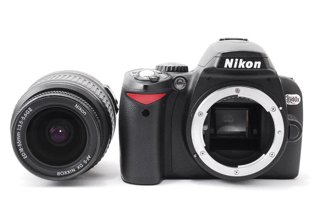 【新品級ショット数】Nikon D40x スマホ転送　すぐ撮影できる安心セット