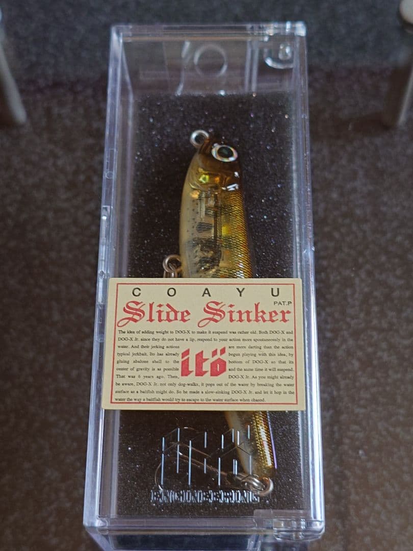 メガバス ito コアユ スライドシンカー イワナリフレクション 新品未開封