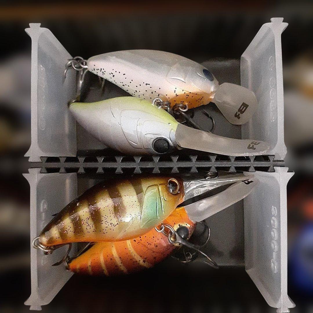ルアーボックス付き　バス釣り　卒業まとめ売り　セット