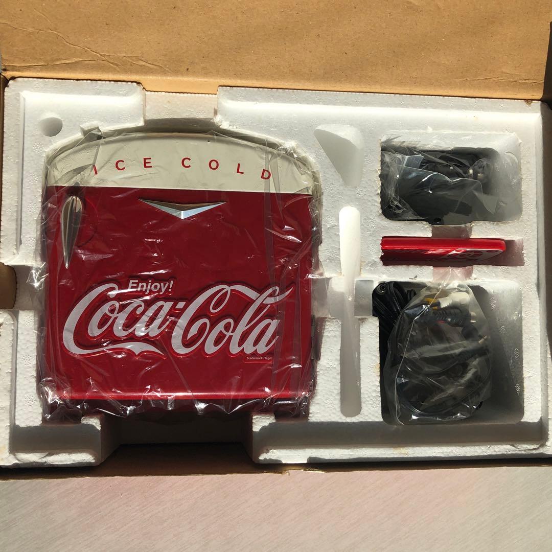 コカコーラ 当選品 オリジナルポータブルテレビ 通電OK 箱付き 非売品　レア