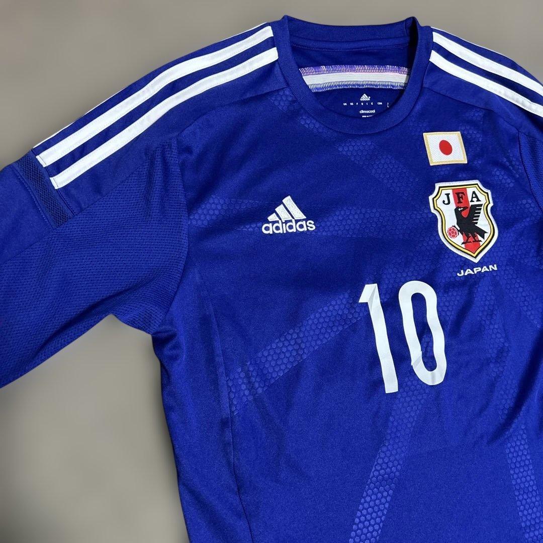 中古 2014-15 日本代表 ユニフォーム 香川真司 Kagawa L サイズ