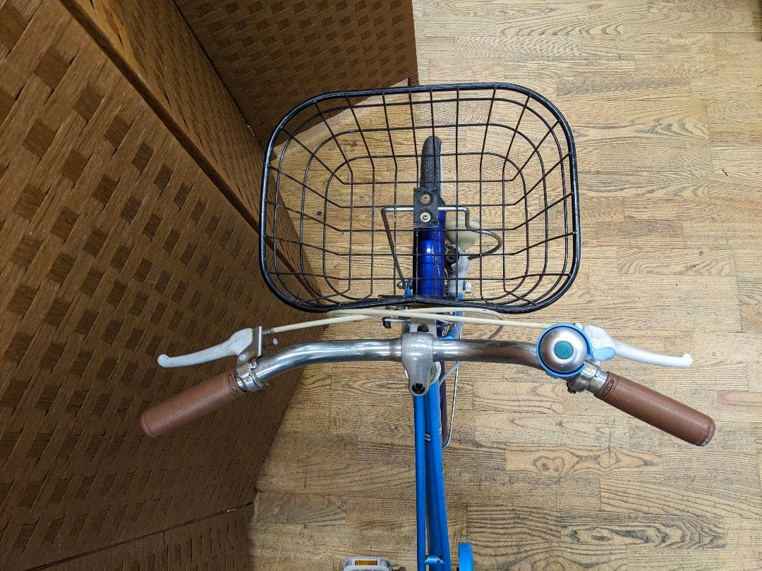 U080 子供用自転車　22インチ　ブルー