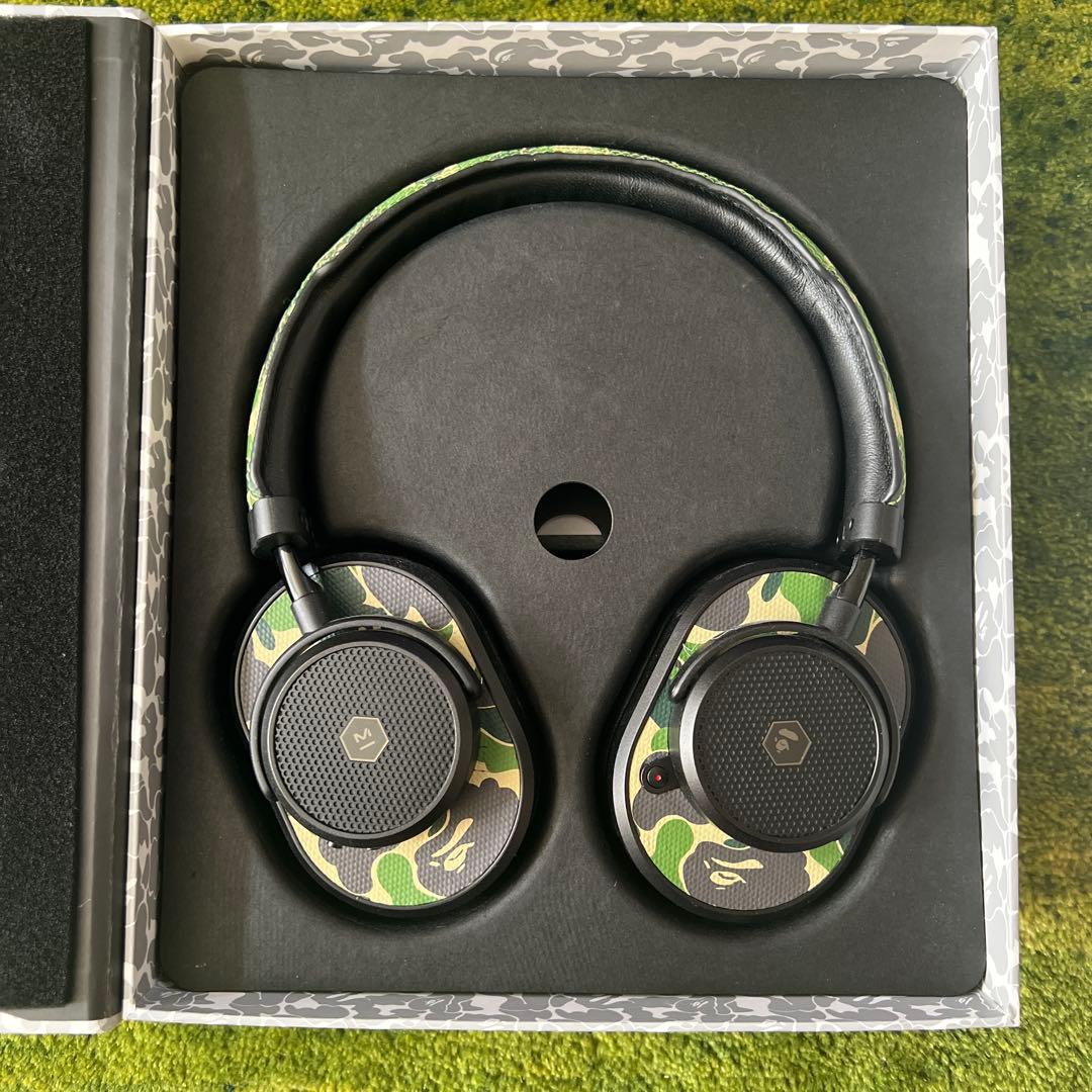 ヘッドホン BAPE X MASTER&DYNAMIC CAMO MW65 M