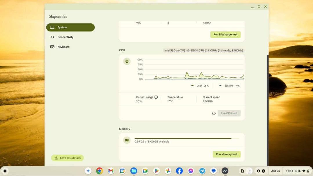 Chromebook ASUS 14型 C425TA-AJ0375