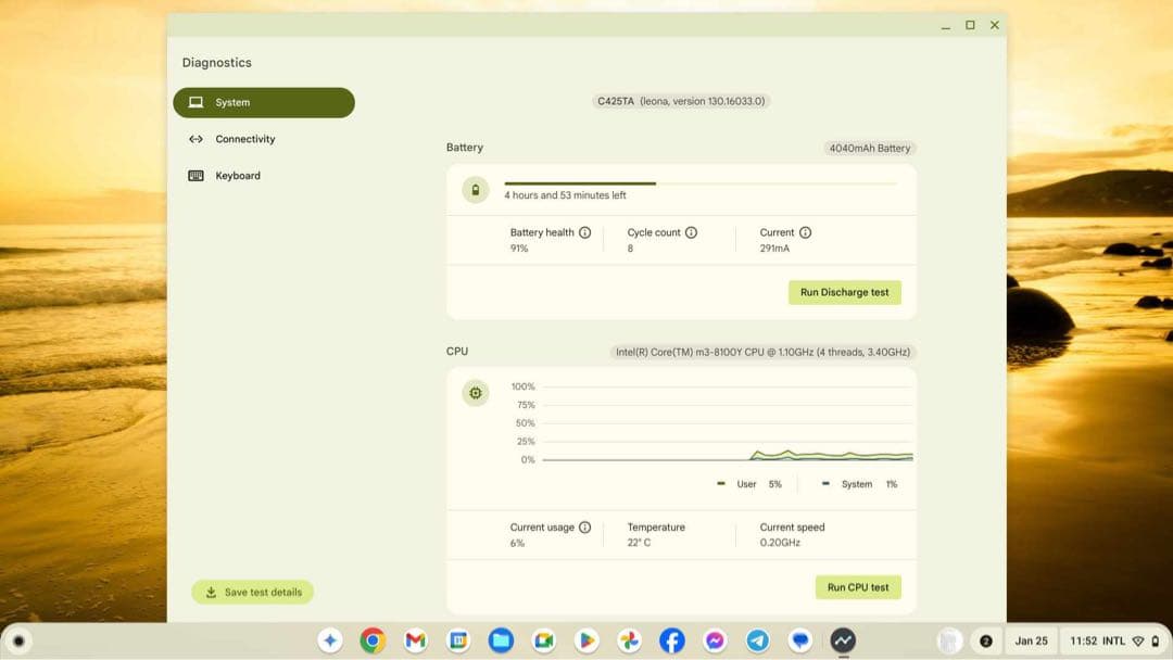 Chromebook ASUS 14型 C425TA-AJ0375