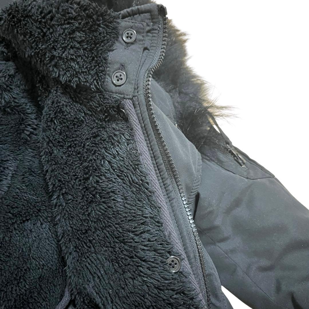 希少　SLY モッズコート　N3Bコート　ロング　ブラック　黒　上戸彩　アウター