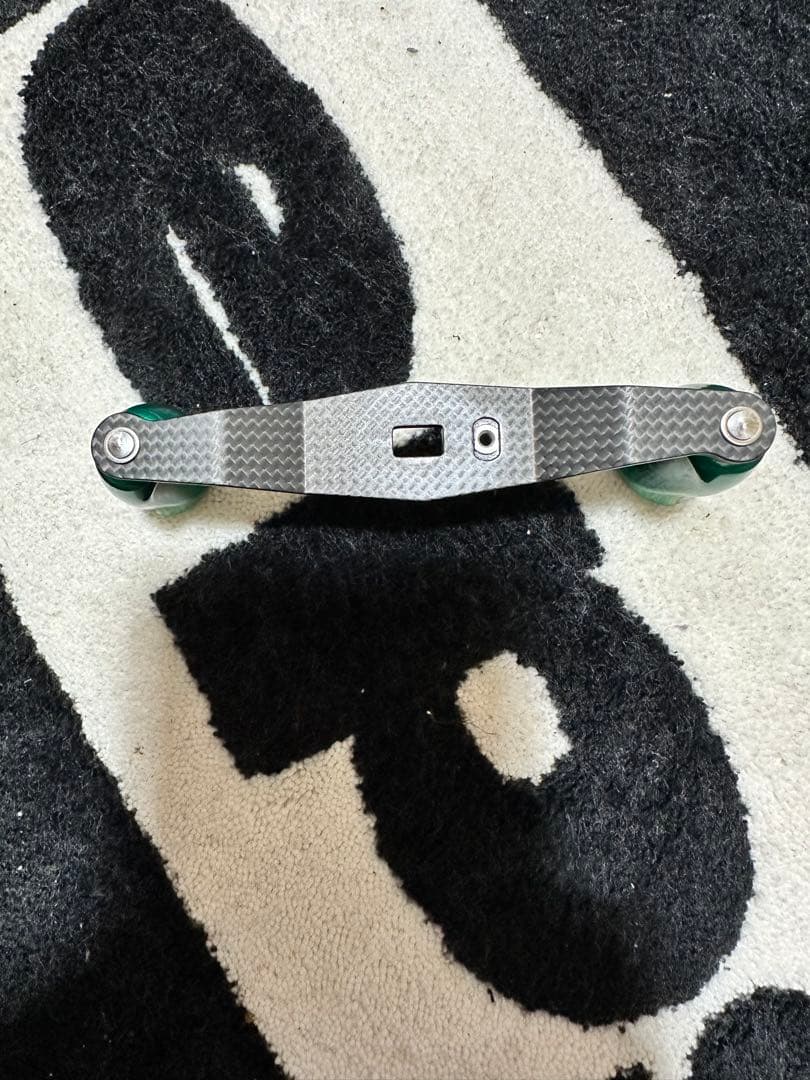 SLP WORKS 23カーボンクランクハンドル　95mm ハンドルノブ付き