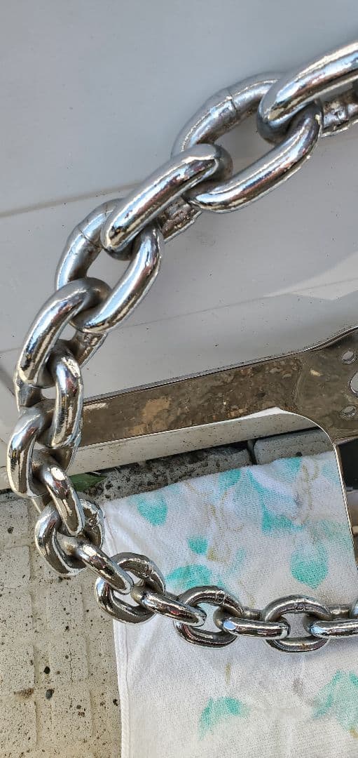 クロムチェーンスタイル ステアリングホイール