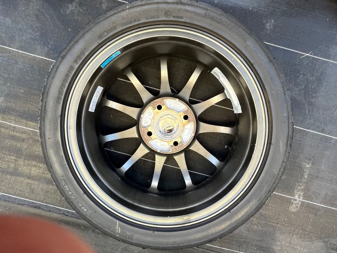 ENKEI EP-01 5.5J-15＋41 100 4H 2本セット②