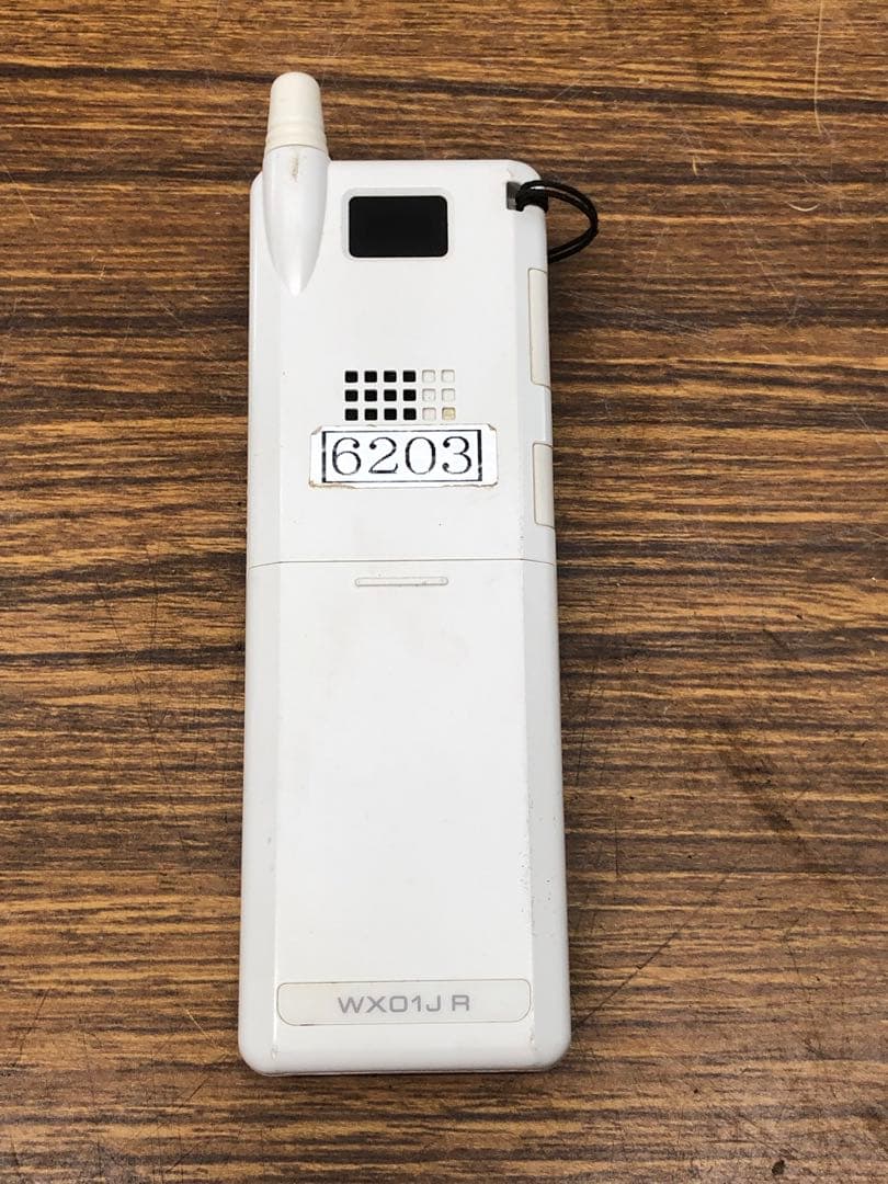 willcom WX01JR 日本無線 PHS JRC白ロム 電池あり送料無料