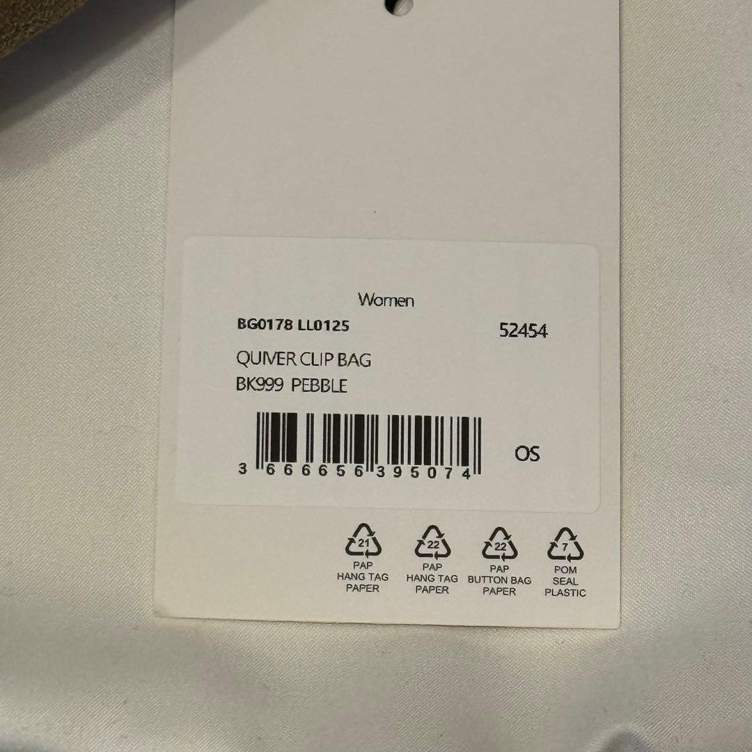 バッグ LEMAIRE 25AW QUIVER CLIP BAG PEBBLE