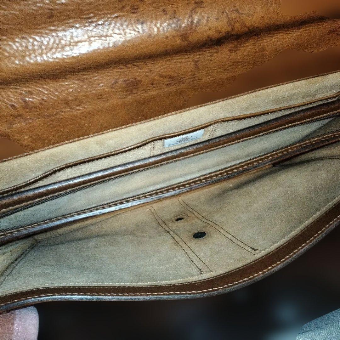 the bridge　レザー　高級感　　ブラウン　金具