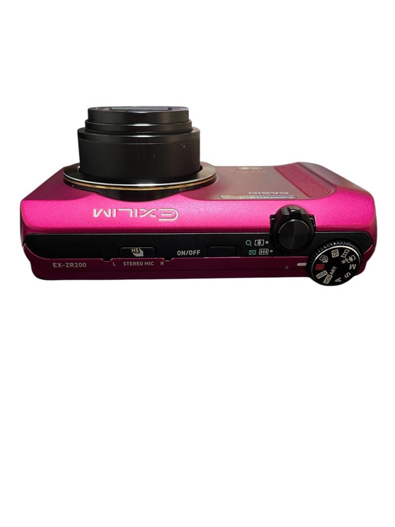 極上♪超美品★カシオ CASIO EXILIM EX-ZR200 ワインレッド