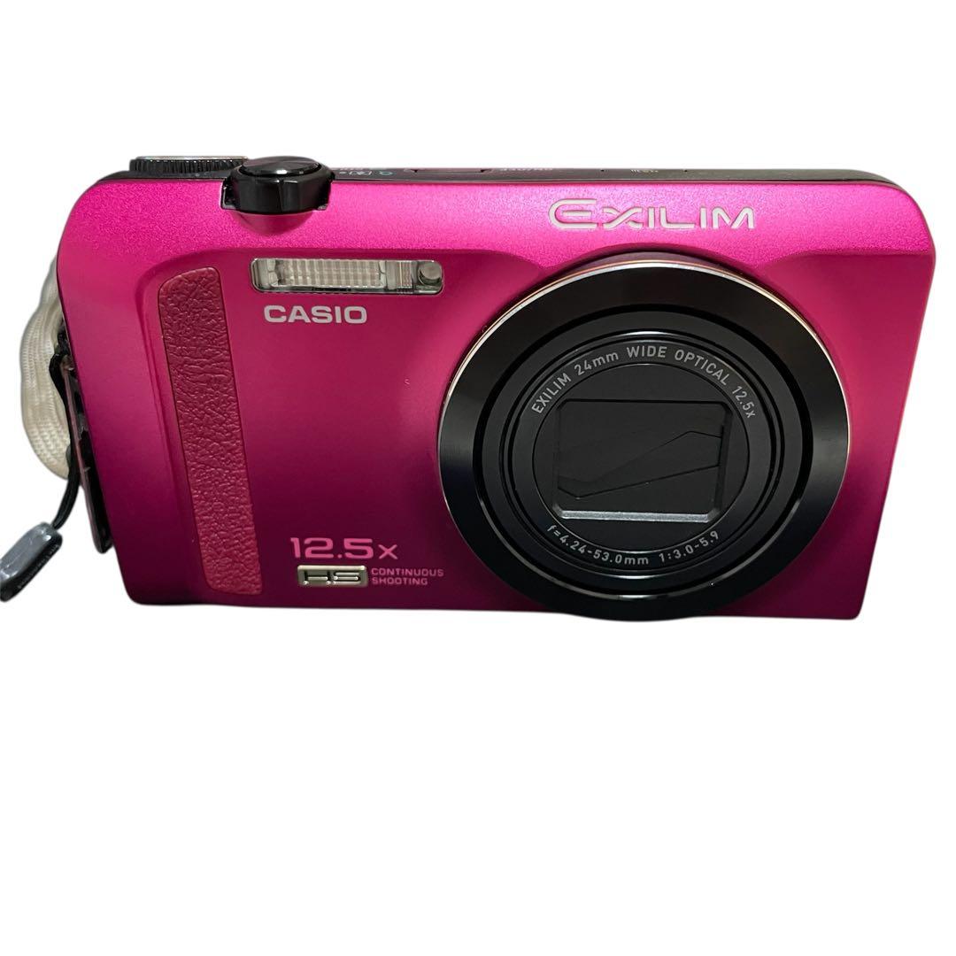 極上♪超美品★カシオ CASIO EXILIM EX-ZR200 ワインレッド