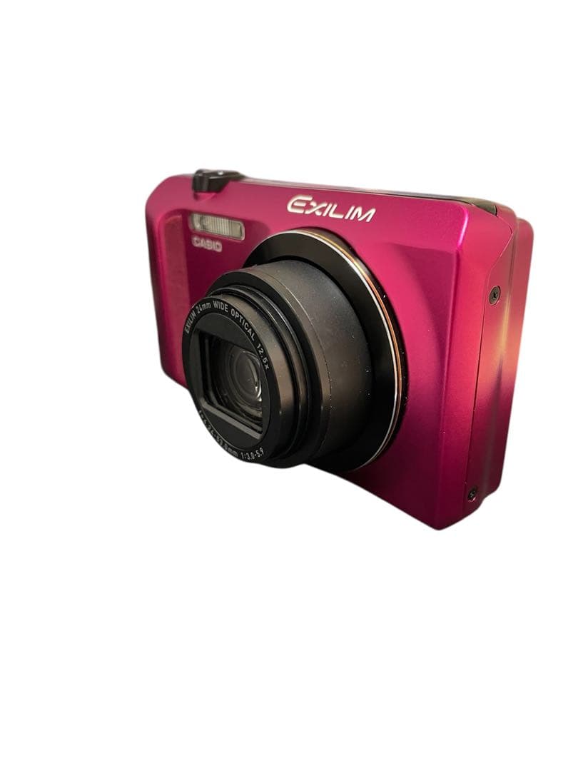 極上♪超美品★カシオ CASIO EXILIM EX-ZR200 ワインレッド
