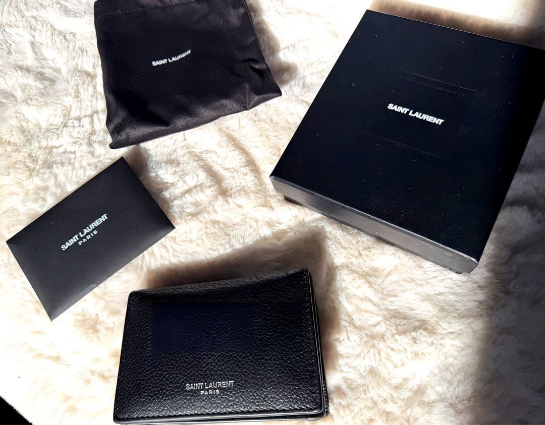SAINT LAURENT Paris名刺入れ