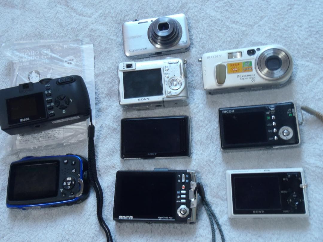 ❤️スマホ転送・GPS❤️XP70など９台セット★今はバッテリー付き