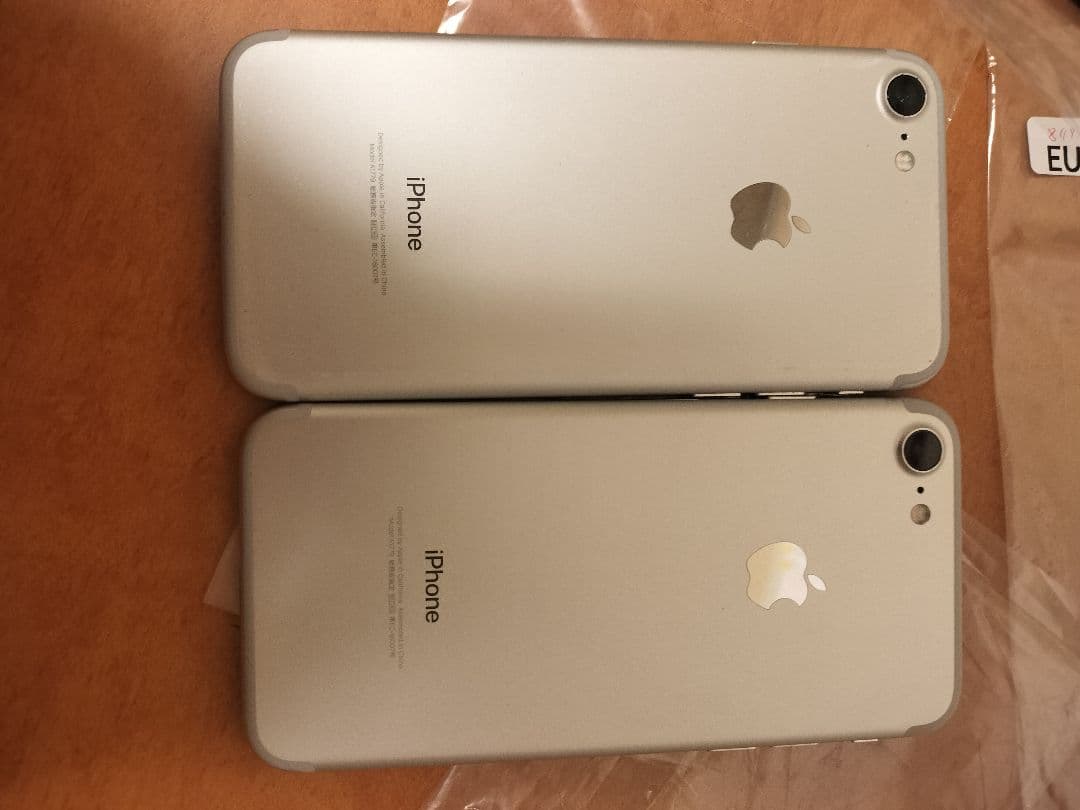 2台セット iphone7 128 gb バッテリー100% SIMフリー