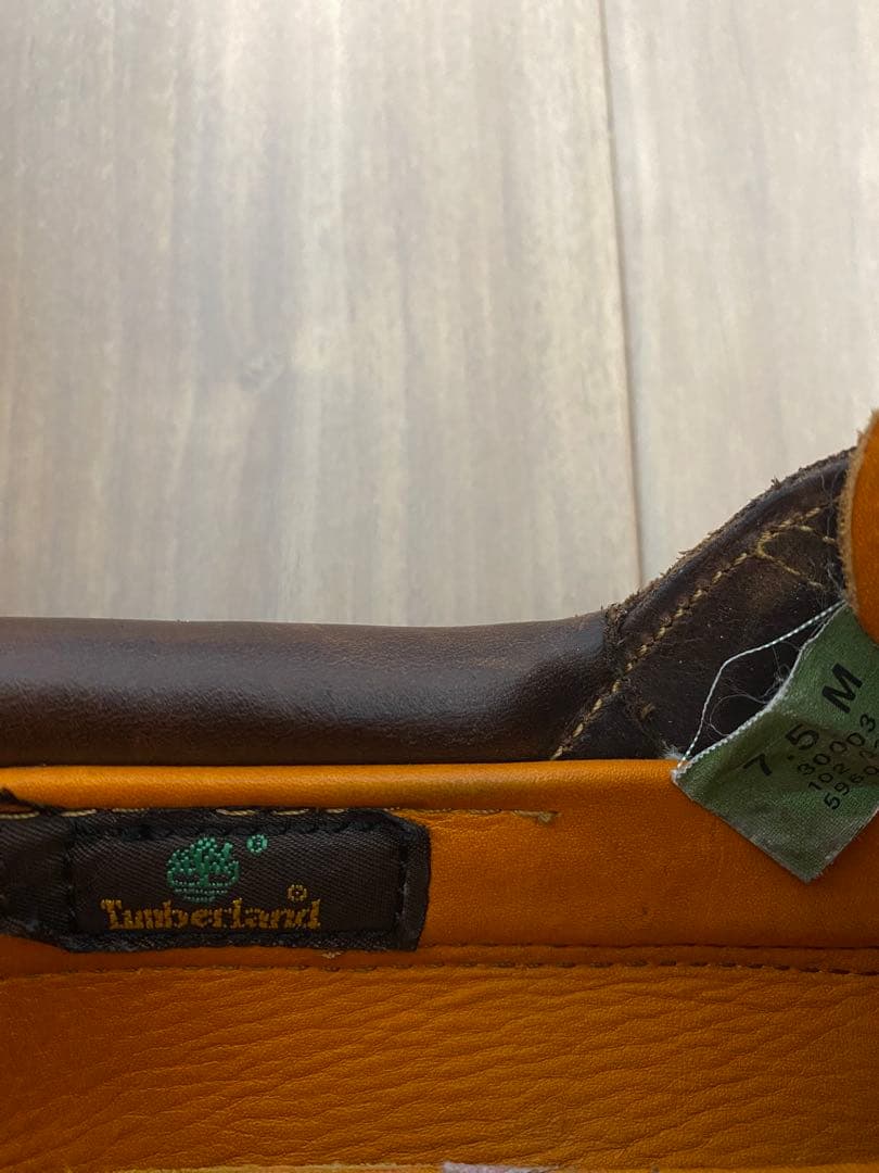 Timberland ブラウン モカシン　デッキシューズ　革靴