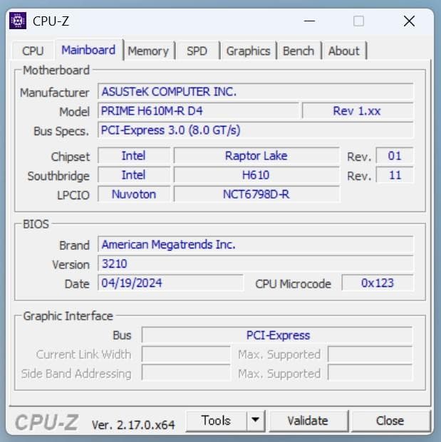 Intel Core i7 13700 + Asus H610M-R D4セット
