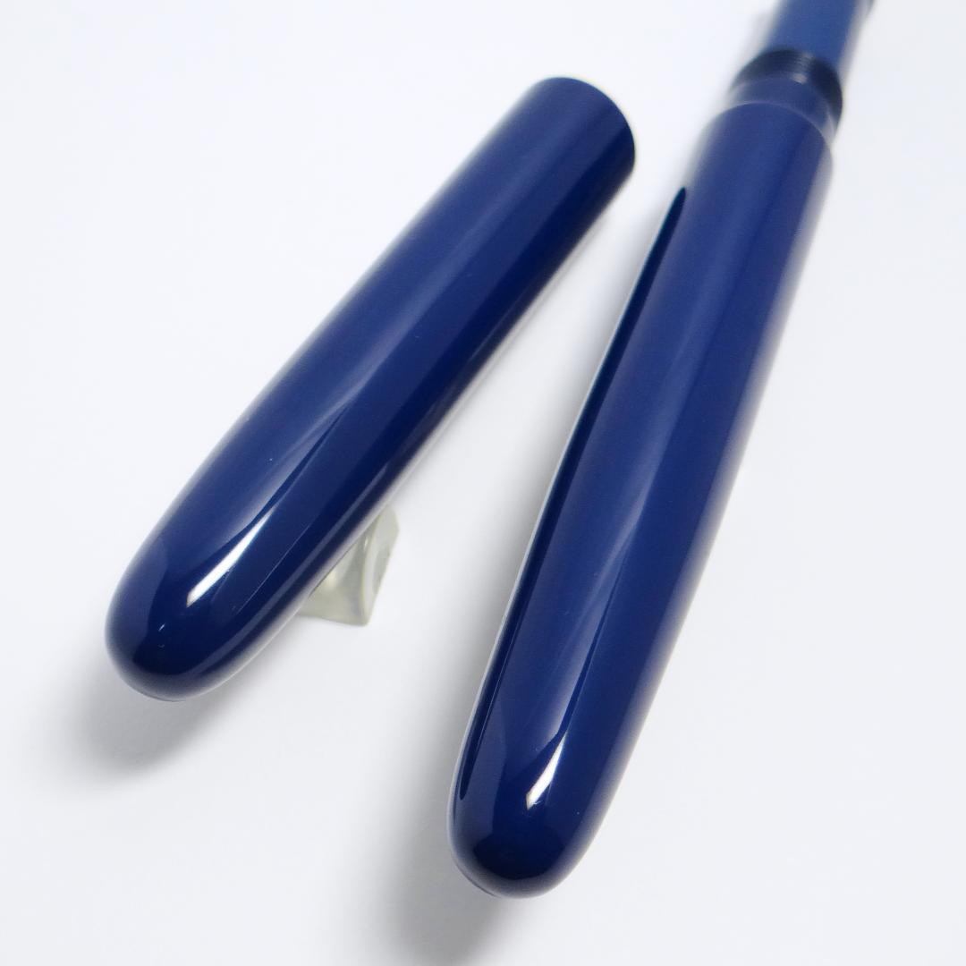 【旧型・希少品】中屋万年筆 NAKAYA シガーロング 菖蒲 漆 14K太字B