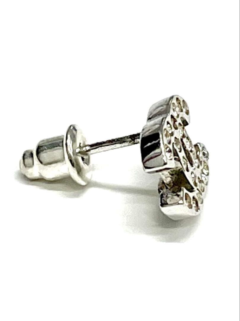 正規品CHANELココマークストーンピアス　片方訳あり