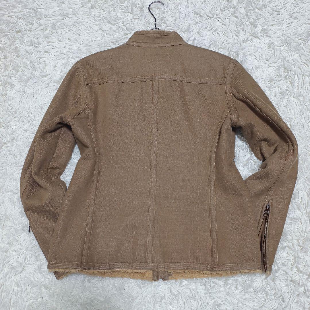 イッセイミヤケ 裏ボア ライダースジャケット