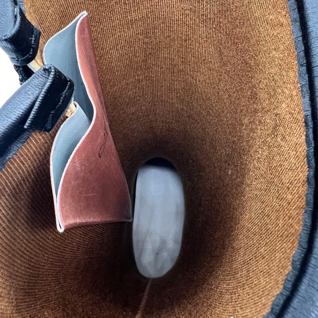 【美品】がまかつ　フェルトスパイクブーツ　グレー×ブラック Lサイズ