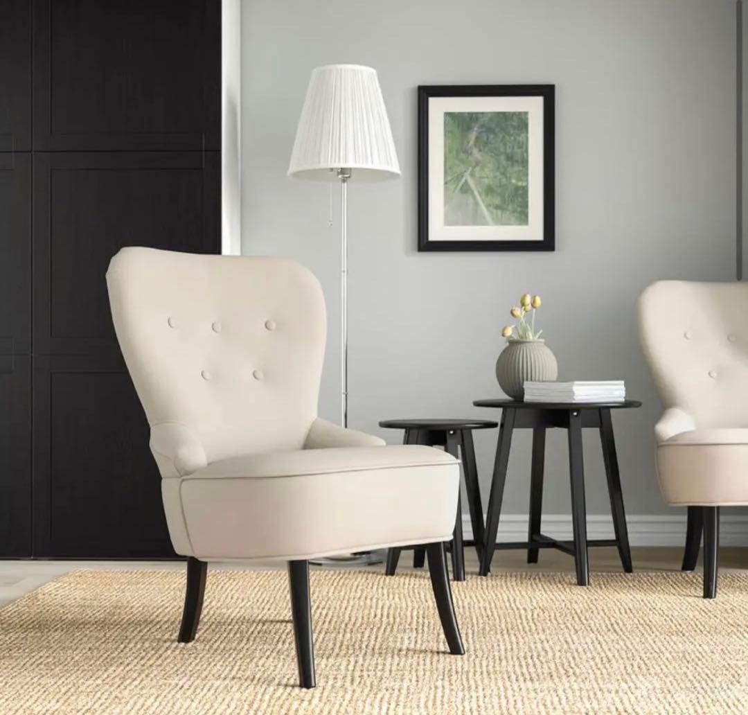 【美品】大幅値下げ② IKEA 1人掛けチェア REMSTA レームスタ ソファ