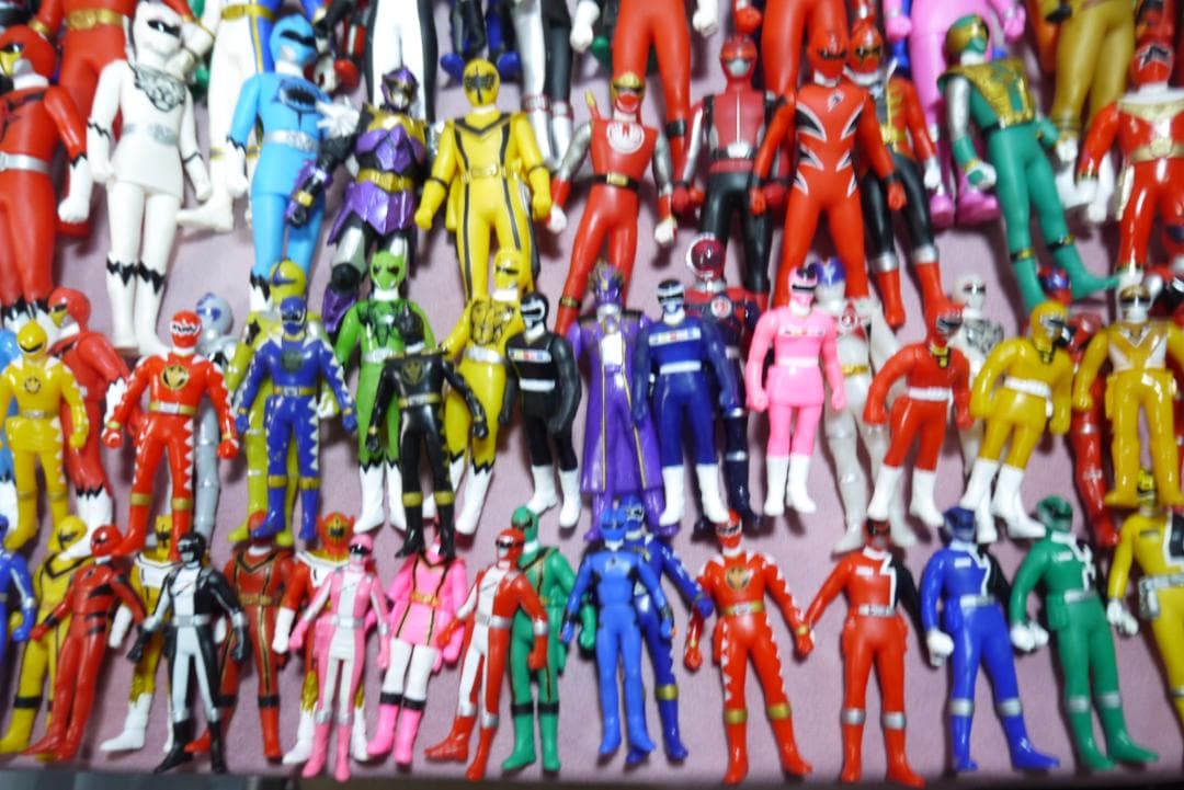 スーパー戦隊シリーズ　ソフビヒーロー　など　180体