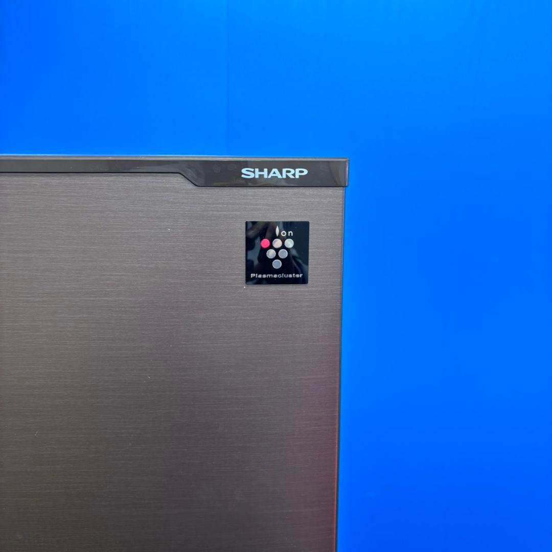 656　関東配送無料　東京発　SHARP　中型冷蔵庫　ブラウン　右開き　小型