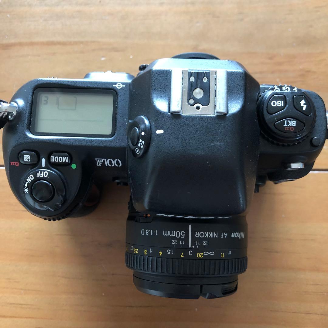 NIKON F100 AF NIKKOR 50mm 1.8 フィルムカメラ