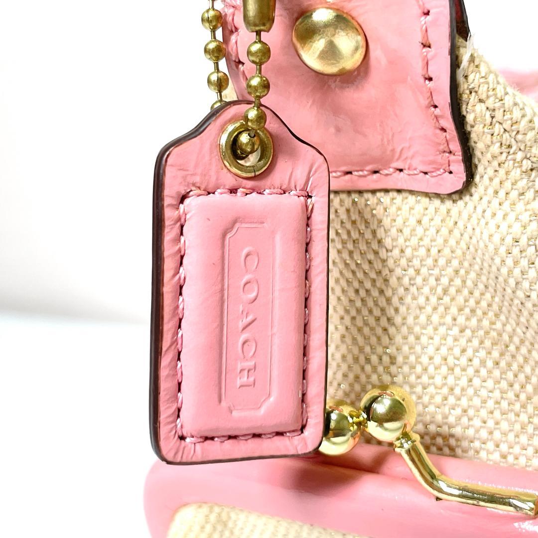 一目惚れ必至❤️COACH　Y2Kムード漂う「隠れた名作」 タトゥーポーチ　ラメ