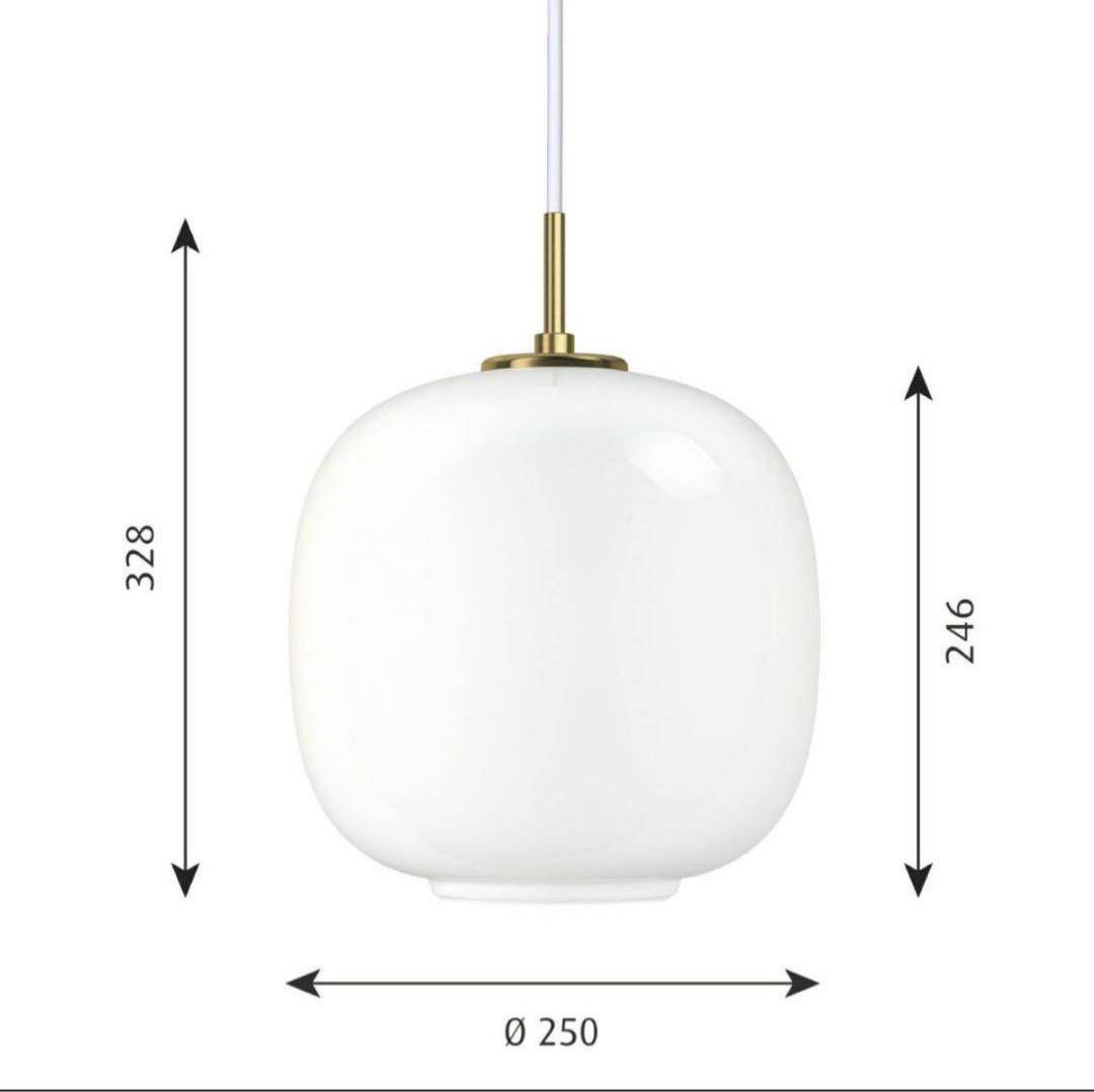 ◯【ほぼ未使用】Louis Poulsen VL45 ラジオハウスペンダント 白