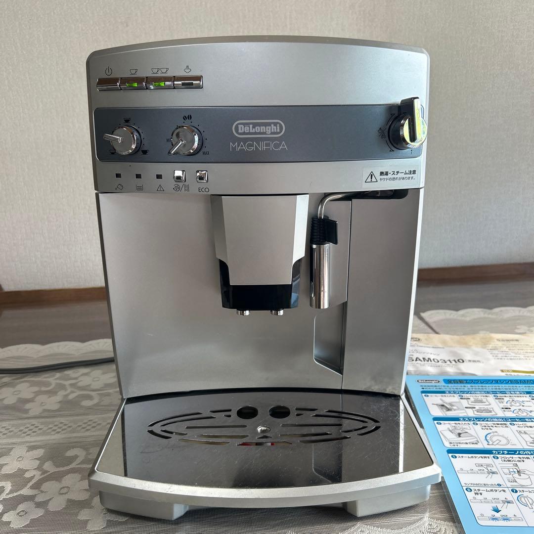 デロンギ マグニフィカ エスプレッソマシン ESAM03110動確済