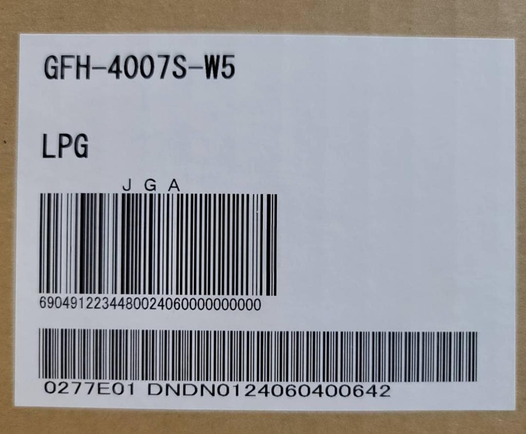 NORITZ ノーリツ ガスファンヒーター GFH-4007S(LPガス) ①