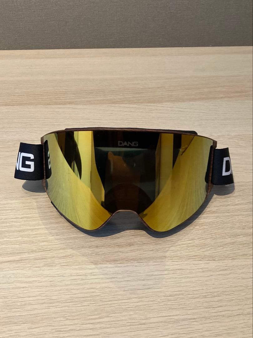 DANG SHADES ゴーグル ゴールドミラー 換えレンズ付き