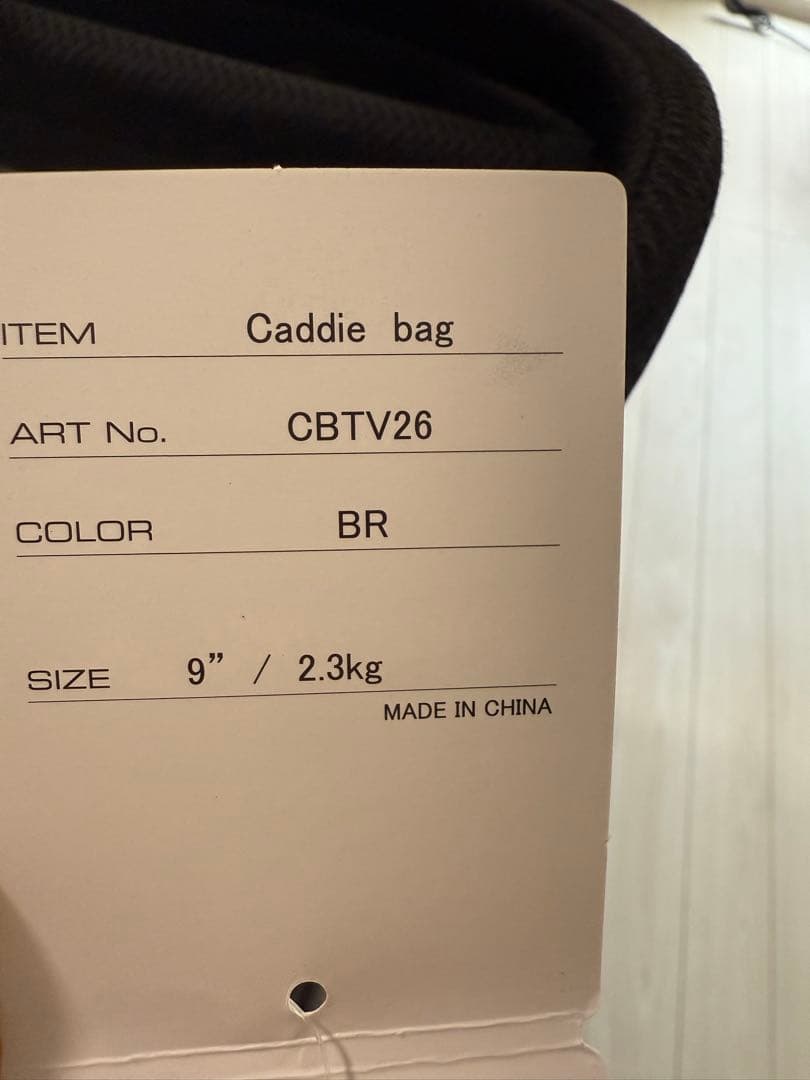 TOURSTAGE ゴルフバッグ レッド×ブラック