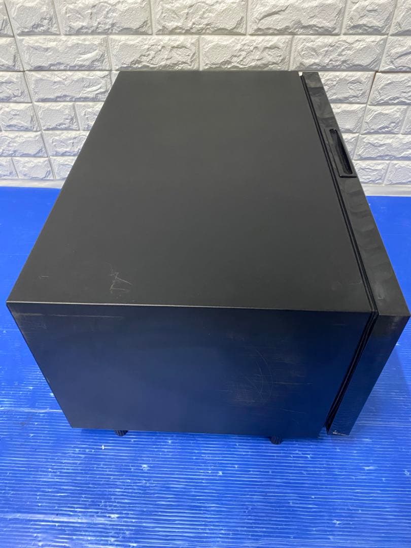 卓上 冷蔵 ショーケース/黒 JCMS-28 冷蔵庫 小型　送料無料