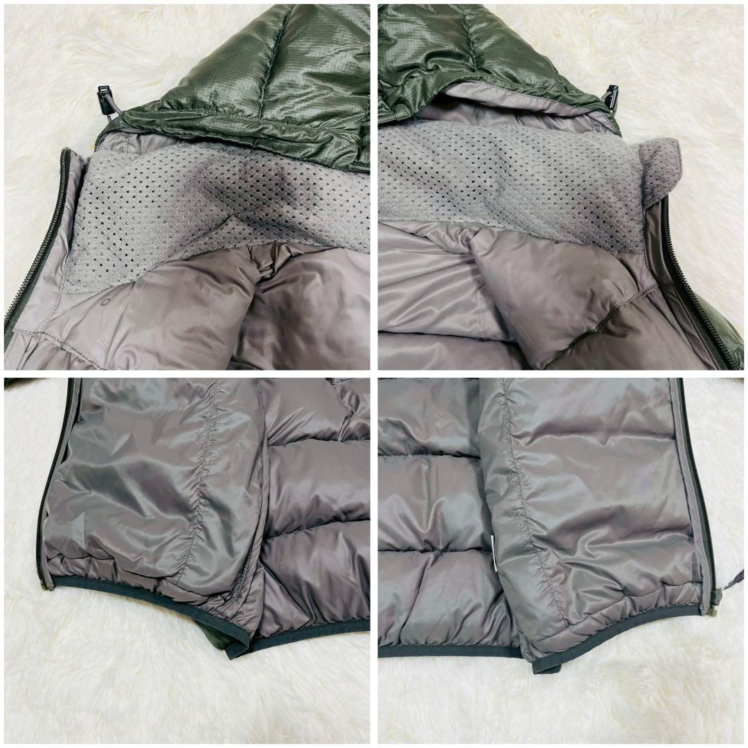 モンベル　ライトアルパインダウンパーカM　ダークグリーン　スタッフバッグなし廃盤