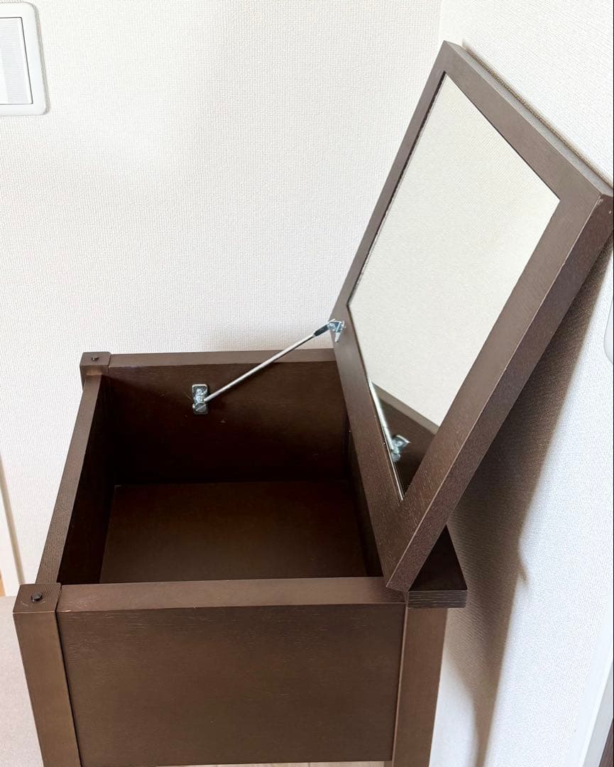 最終価格【廃盤モデル】無印良品 コンパクトドレッサーデスク&スツール