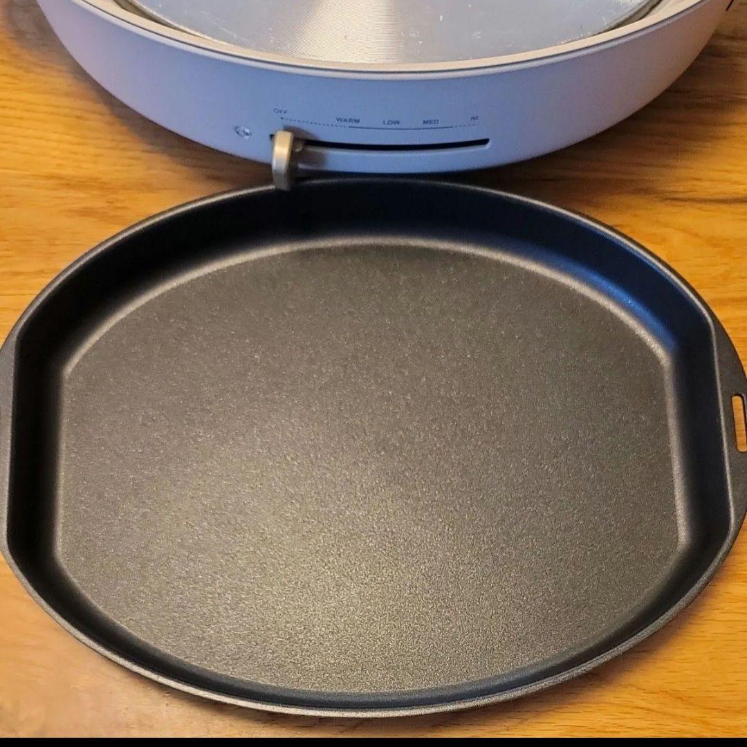 まりも　オーバルホットプレート　 グレージュ　箱説明書なし