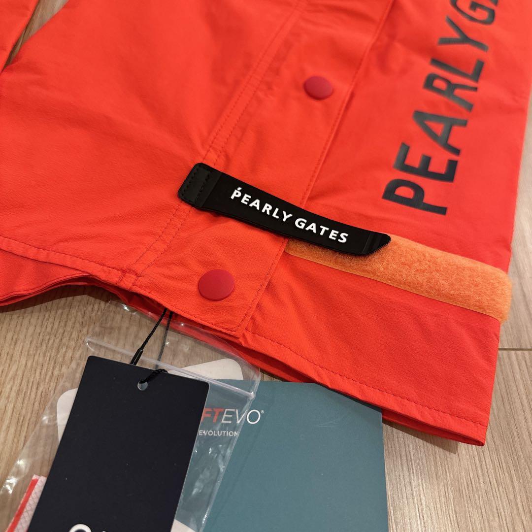 【新品】パーリーゲイツ レインワンピース+レッグカバー セットアップ　サイズ0