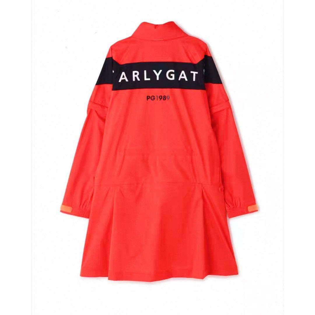 【新品】パーリーゲイツ レインワンピース+レッグカバー セットアップ　サイズ0