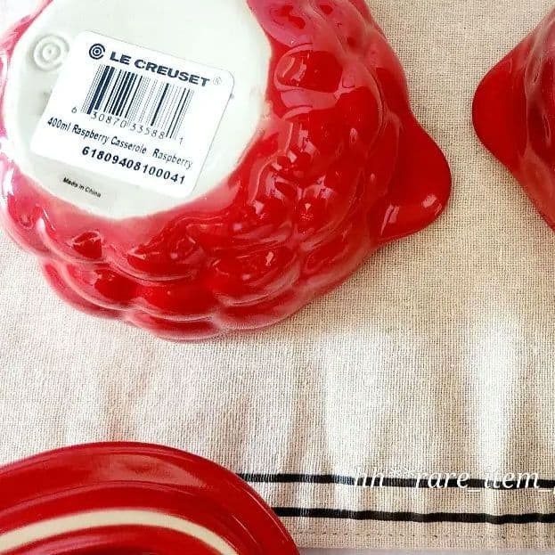 ルクルーゼ リンゴ ラズベリー ストローベリー キャセロール