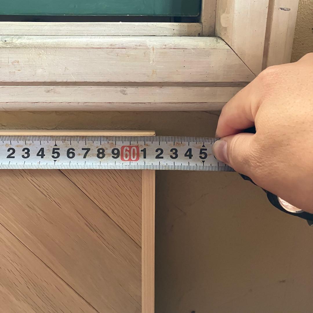 木製ヘリンボーン　テーブル天板