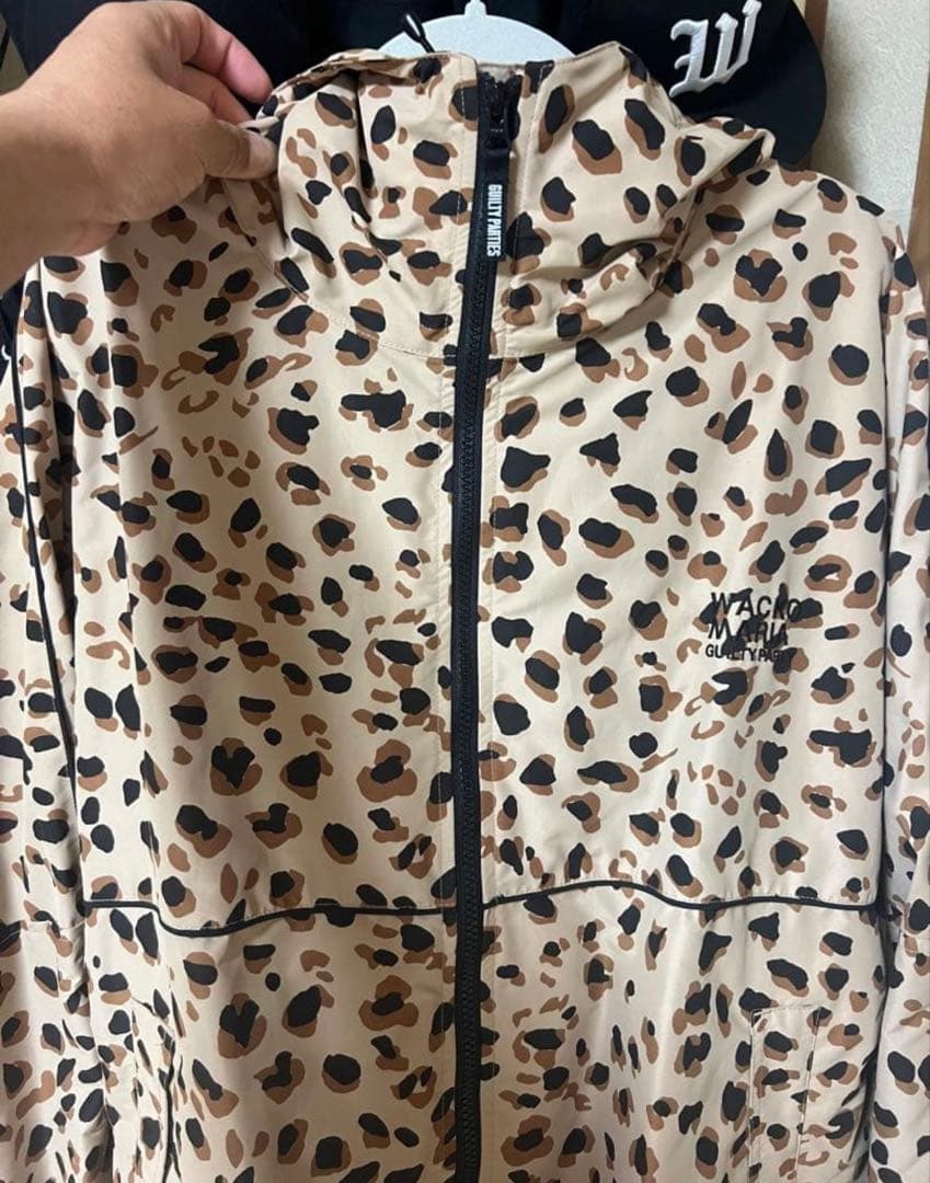 24SSワコマリア LEOPARD MOUNTAIN PARKA (BEIGE)