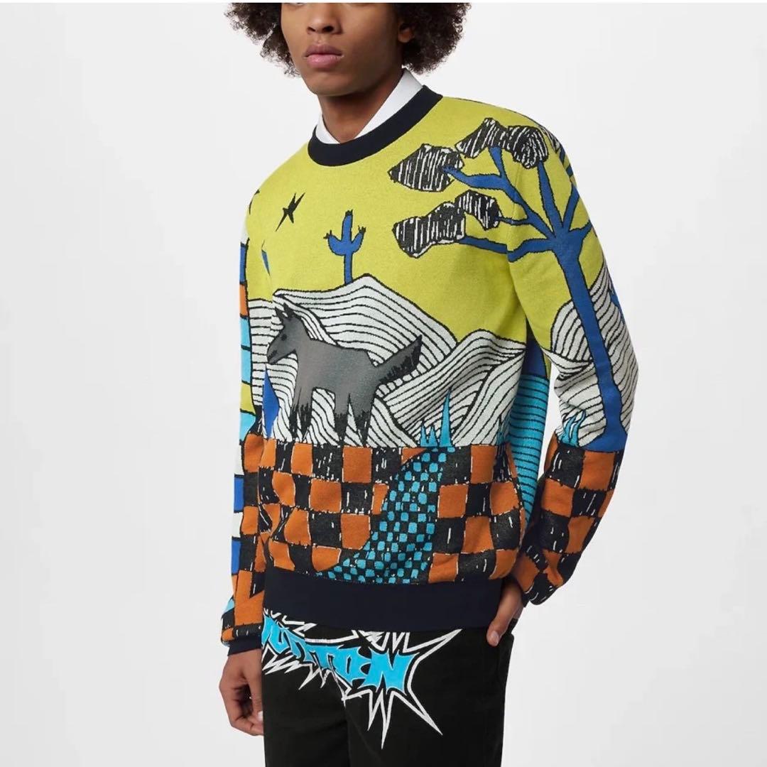 Louis Vuitton ルイヴィトン　ニット　メンズ　サイズS