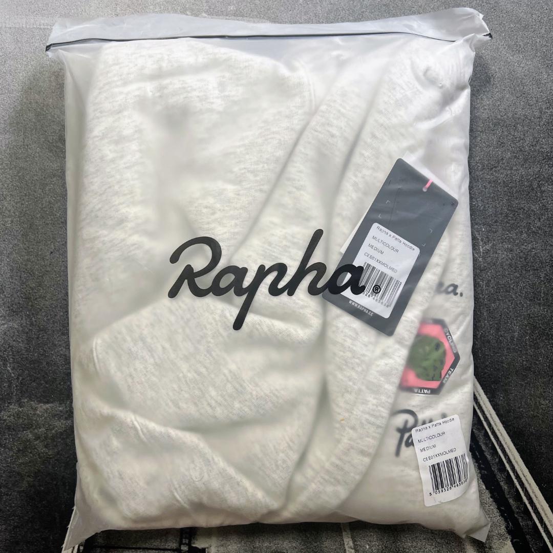 新品 Rapha + Patta 限定版 コットン フーディー グレー